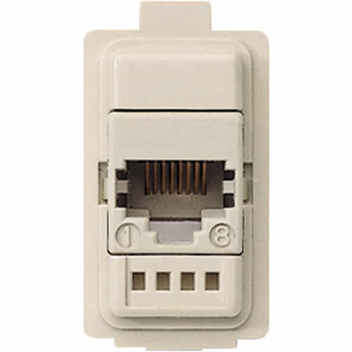 Bticino - Magic RJ45 Cat6 UTP 1 mod - AT&T - 5974AT6-E⚡shock