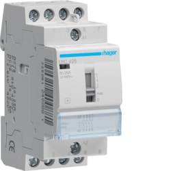 Hager - Contactor manuele bediening - 4x25A - 230V - 4NO - ERC425-E⚡shock