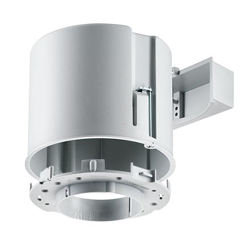 Helia - Inbouwbeh ThermoX® voor valse plafonds voor plafonddoorvoer Ø 82 mm Ø 120 x 90 mm - 9300-03-E⚡shock