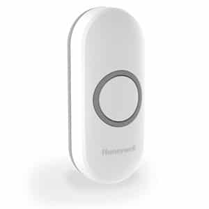 Honeywell - Draadloze drukknop met LED-indicatielampje – Verticaal, wit - DCP311-E⚡shock