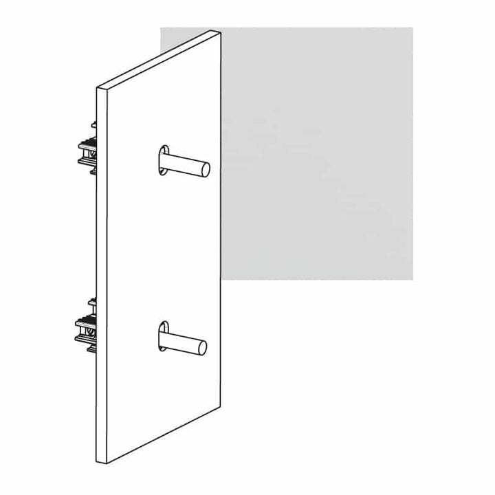 Legrand - ART 2x wissel vert. 10A - épure Satijn wit - AR67904-E⚡shock