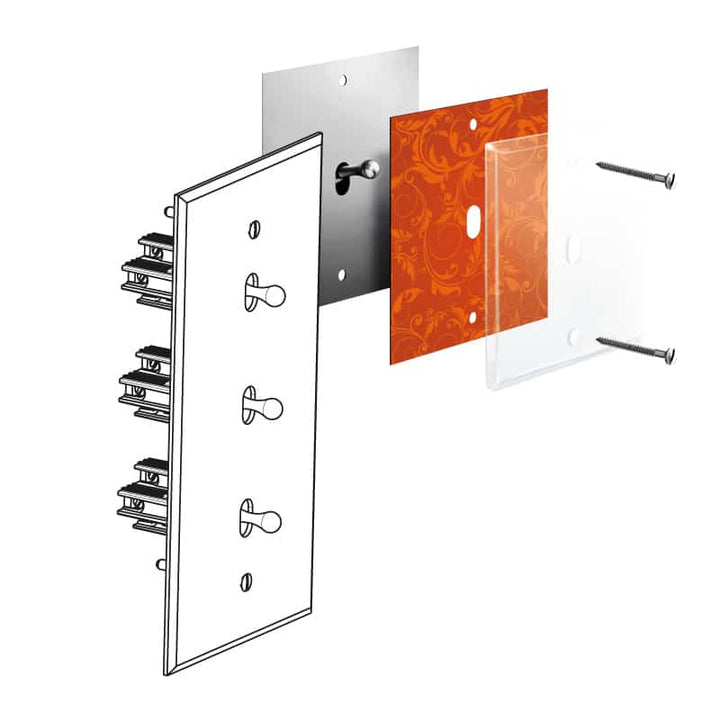 Legrand - ART 3x wissel vert. 10A - mémoire Kristal - AR67006-E⚡shock