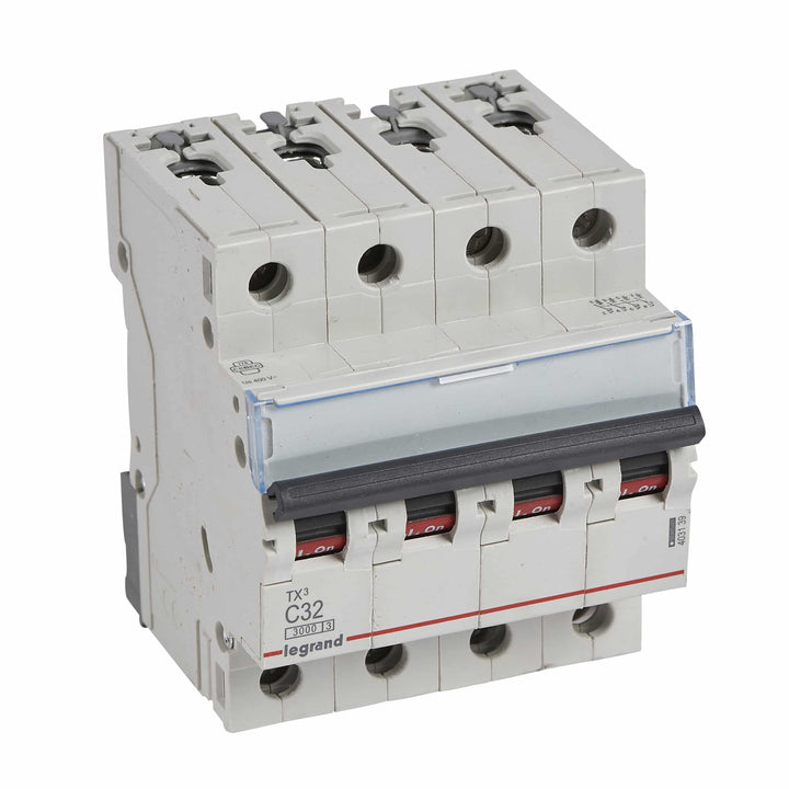 Legrand - Aut. TX³ 3000A 4P C32 400V - 4 modules - 403139-E⚡shock