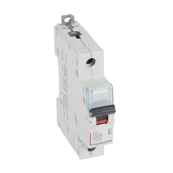 legrand - Autom. DX³ 10000A/16kA 1P D25 230/400V - 1 module - 409434-E⚡shock