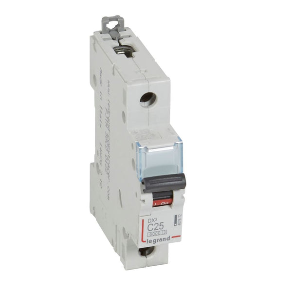 legrand - Autom. DX³ 6000A/10kA 1P C25 400V 1 module - 407672-E⚡shock