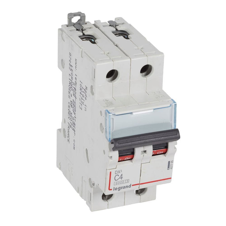 legrand - Autom. DX³ 6000A/10kA 2P C04 400V 2 modules - 407795-E⚡shock