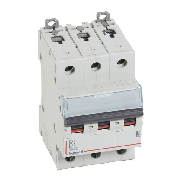 legrand - Autom. DX³ 6000A/10kA 3P D01 400V 3 modules - 408081-E⚡shock