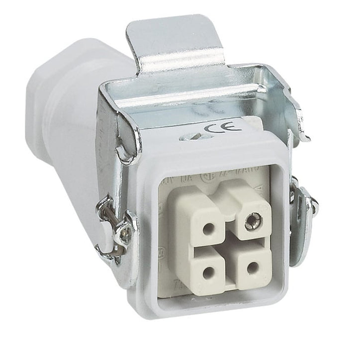 Legrand - Hypra connector vrouw.mantel vert.uitg.kunst.-250V-10A-3P+A - 052626-E⚡shock