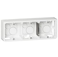 Legrand - Mosaic opbouwkader horizontalezontaal 6/8/3X2 modules 40MM - 080286-E⚡shock