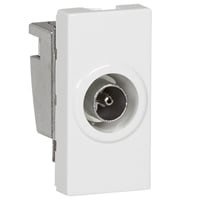 Legrand - Mosaic stopcontact tv 1 module wit - 078793-E⚡shock