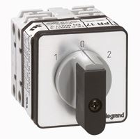 legrand - Nokkenwisselschak.-2P-PR17-20A 4 cont-met nulstand 45° - 27436-E⚡shock