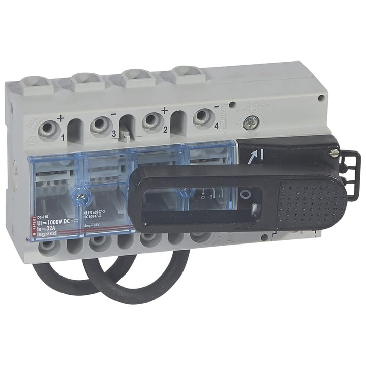 Legrand - Overspann. T1 -1P+N-25 en 35kA 1.5kV - Uc 350V - 4 modules - 412281-E⚡shock