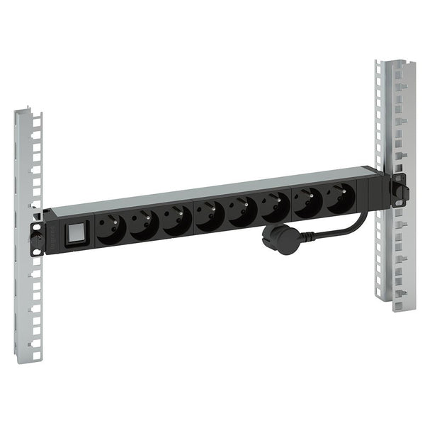 legrand - PDU 19" 8 x Belgische standaar schakelaar 3 m snoer - 646822-E⚡shock