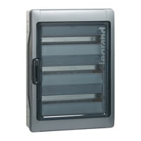 Legrand - Plexo³ kast 3x18 modules - 1000Vdc - fotovoltaïsch - 414037-E⚡shock