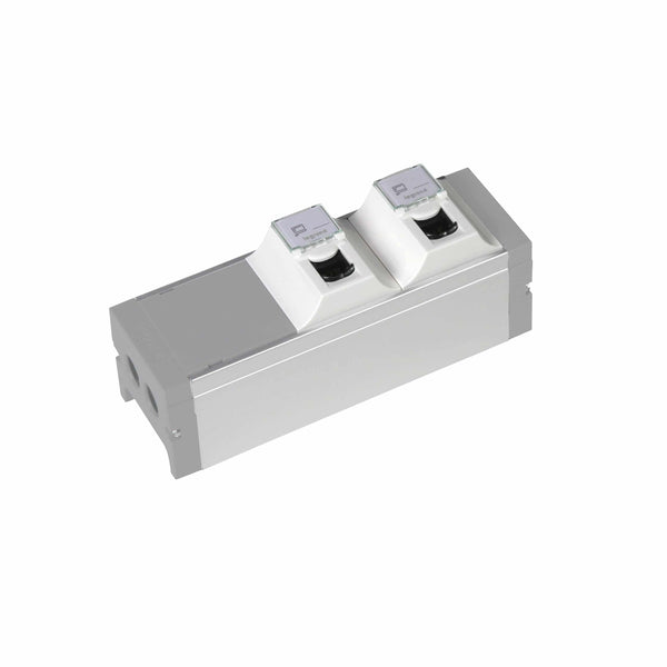 Legrand - Voedingsblok alu - 2 x RJ45 doorvoeren - te bekabelen - 073488-E⚡shock