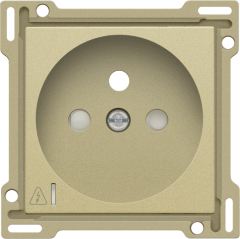 Niko - centraalplaat stopcontact Overspanning - 221-66606-E⚡shock