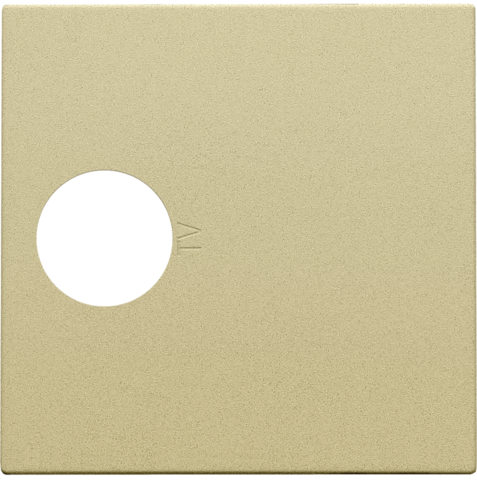 Niko - centraalplaat Tv-Aansl Gold - 221-69101-E⚡shock