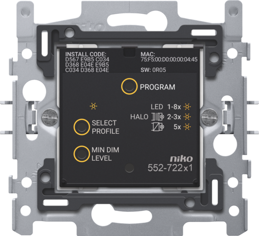 Niko - Geconnecteerde Dimmer - 552-72201-E⚡shock