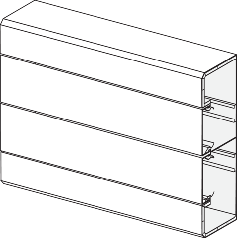 Niko - Installatiekanaal 160X50Mm Incl. Deksel, - 06-300-E⚡shock