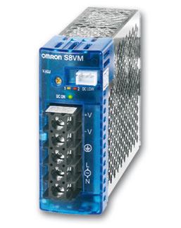 omron - COMPACT DIN RAIL POWER SUPPLY, 24 VDC/150W/6.2A, COVERED - S8VM-15024CD-E⚡shock