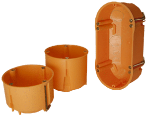 TECO - Ronde hollewanddoos oranje diam 68mm x diepte 61mm - BC117-E⚡shock