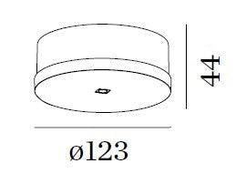 Wever & Ducré - Plafondbasis rond voor 1 tot 8 pendels - 90052016-E⚡shock