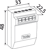 YOKIS - TELERUPTOR 10A RADIO POWER - MTR2000ERP-E⚡shock