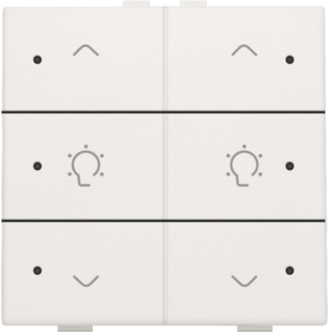 Niko - Hc Bediening Dimming 6X K18 - 101-52046-E⚡shock