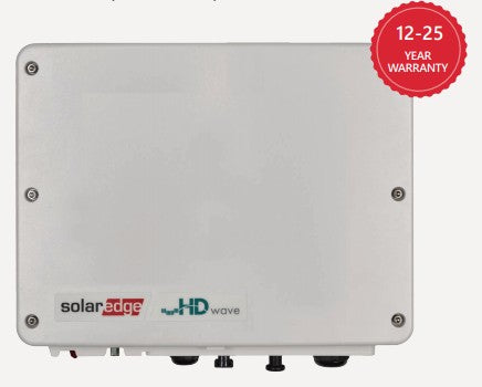 SOLAREDGE - Monofasige omvormer 3000 W, HD-Wave, Met SetApp configuratie - SE3000H-RW000BNN4-E⚡shock